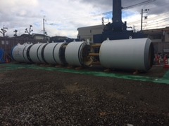 下水道工事見学会