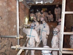 東部清掃工場へ