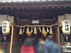 御殿山神社へ