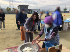 餅つき大会